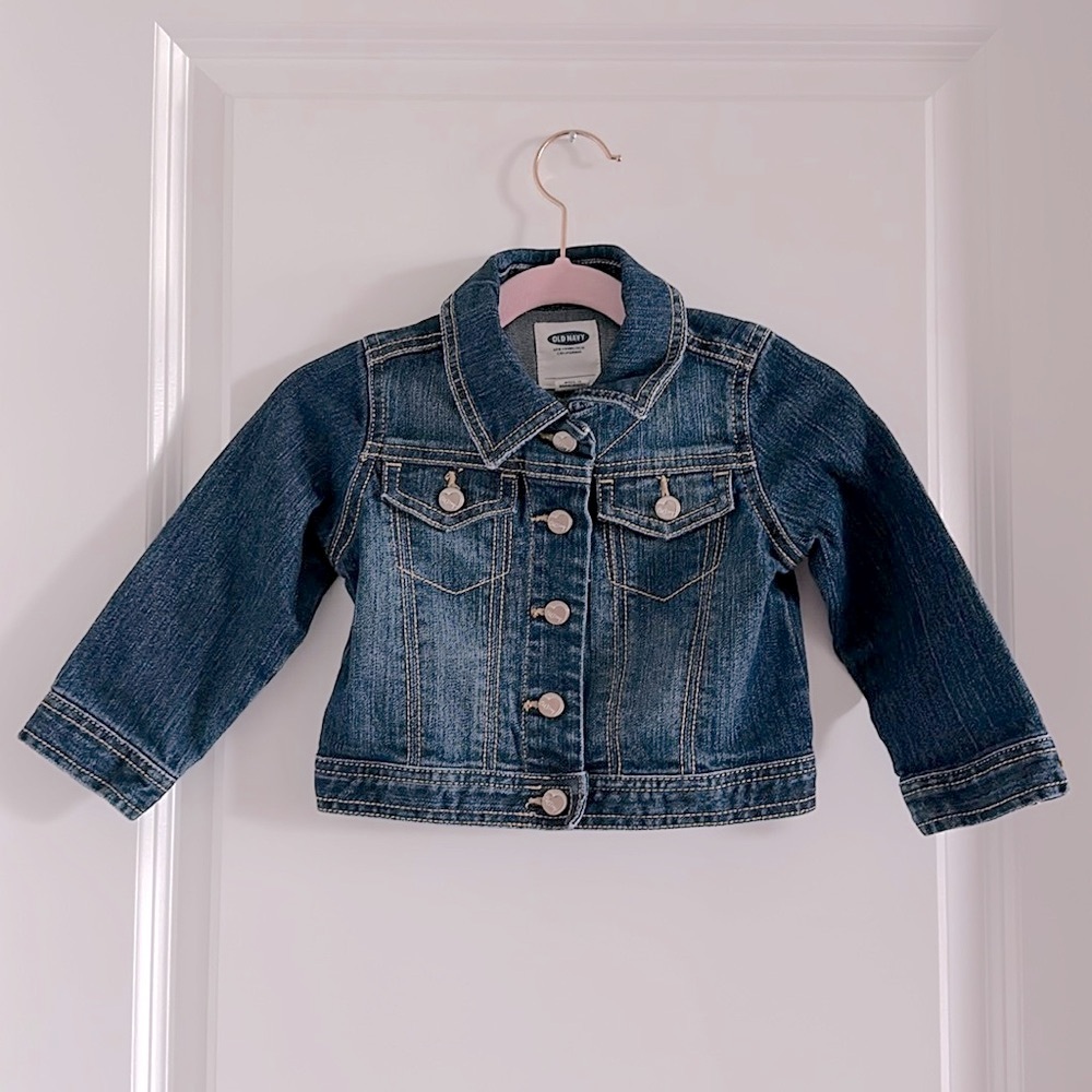 Baby Girl Old Navy Brand Jean Jacket - Size 18-24mths